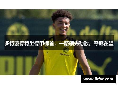 多特蒙德稳坐德甲榜首，一路领先劲敌，夺冠在望